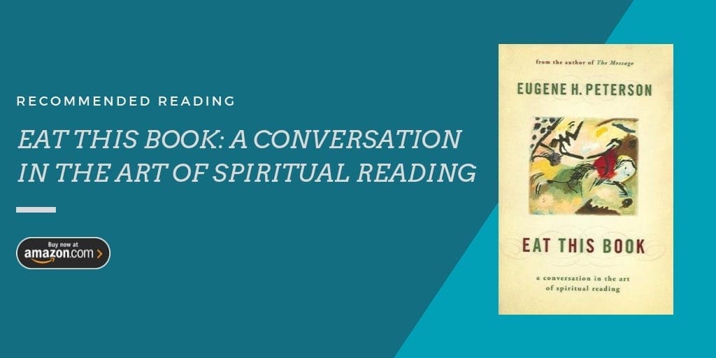 eat this book, eugene peterson, book of psalms