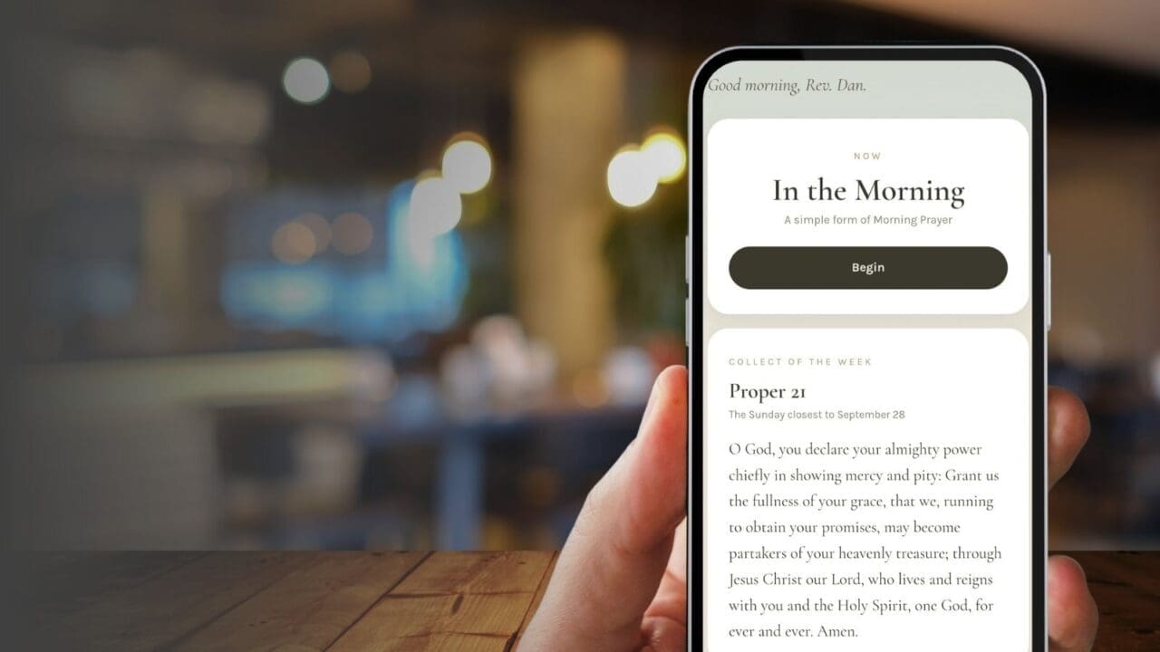 praying the hours app, today's prayer