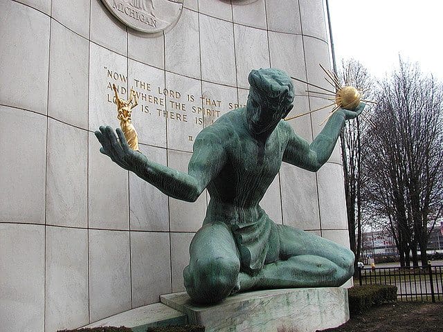 The Spirit of Detroit by Andrew McFarlane