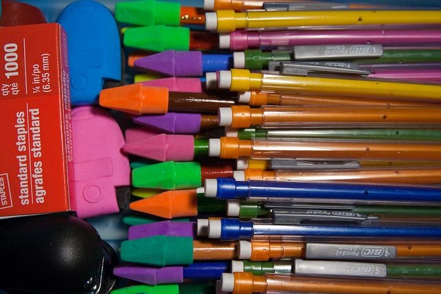 the back-to-school supply list